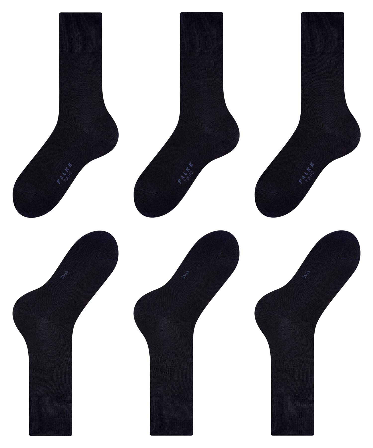 FALKE Men's Tiago Cotton Dress Socks, 3 Pairs - 7DAY'S