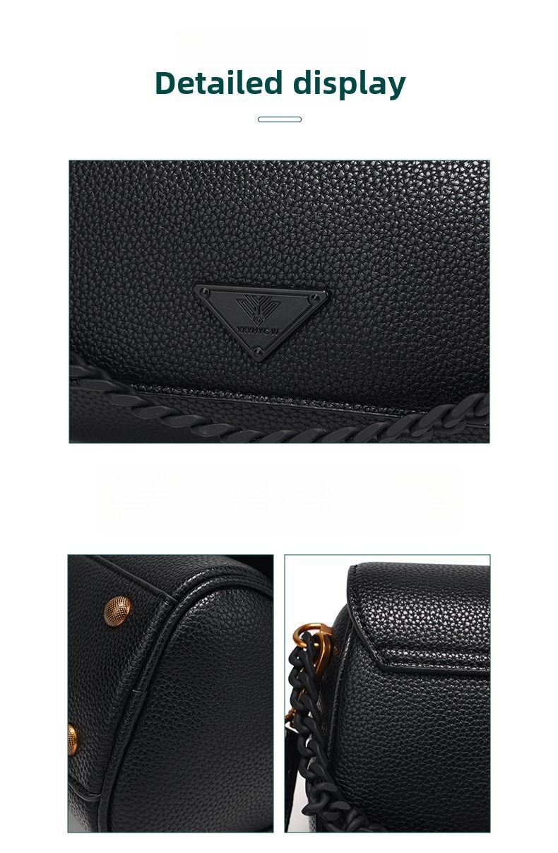 Fashion casual small square bag single shoulder crossbody bag - 7DAY'S