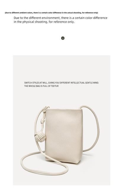 Fashion small bag female new hundreds of cell phone bag senior sense niche shoulder crossbody women's bag - 7DAY'S