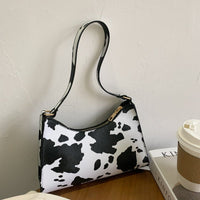 Fashion striped spotted niche handbags leopard print underarm bag - 7DAY'S