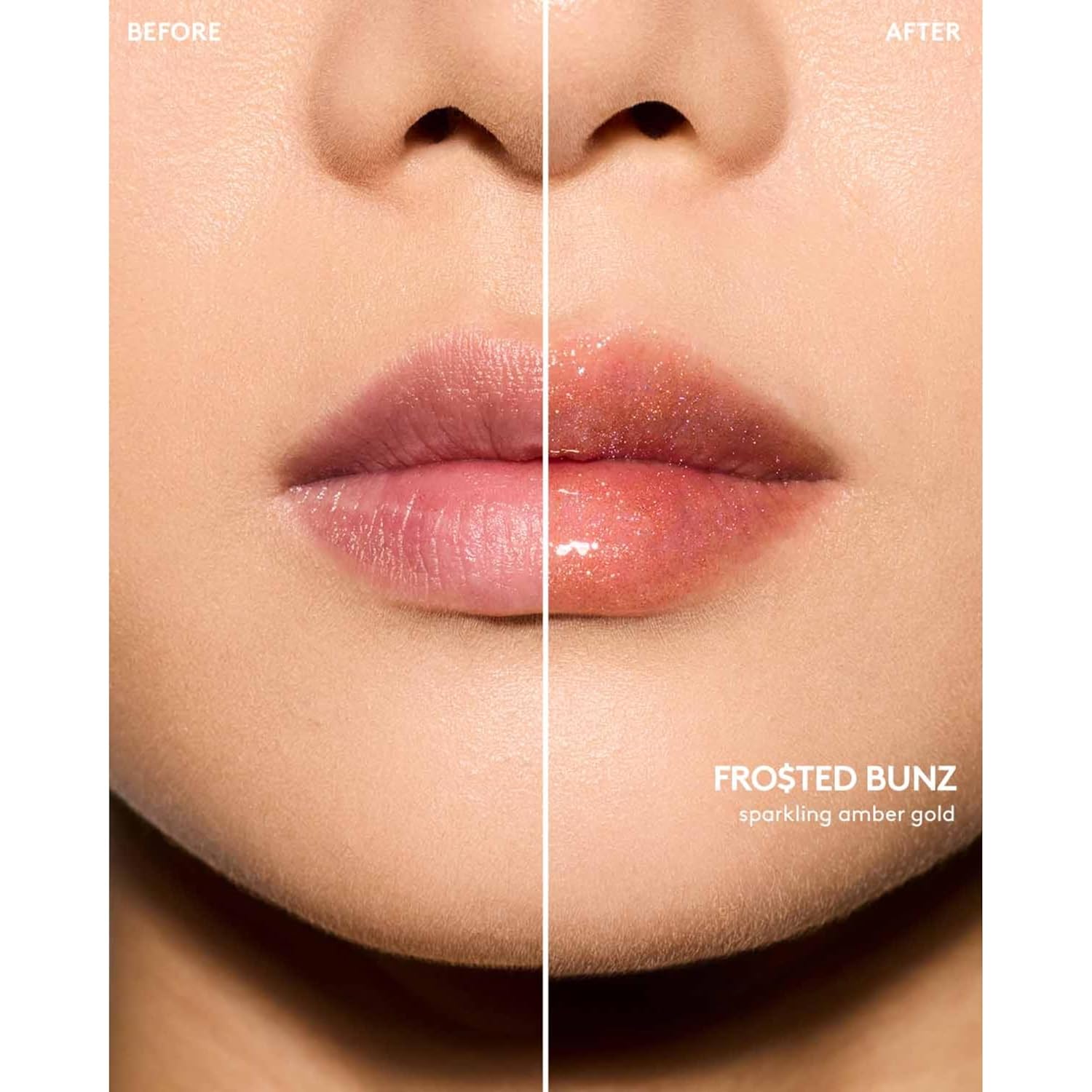 Fenty Beauty Gloss Bomb Luminizing Lip Oil N Gloss - 05 Frosted Bunz for Women - 0.3 oz Lip Gloss - 7DAY'S