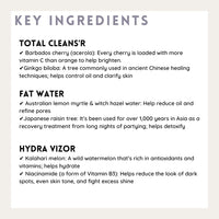 Fenty Skin Start'r Set: Total Cleans'r, Fat Water Toner Serum, Hydra Vizor Sunscreen - 7DAY'S