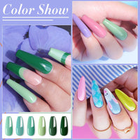 Fingernail Gel Polish Products Set Manicure Cuticle Pusher Tips Finger Extend Mold Glue Poly Nail Accessories Art Brush Tool Kit - 7DAY'S