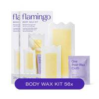 Flamingo Wax Strips for Hair Removal, Women's Body Wax Kit, Pack of 2 - 7DAY'S