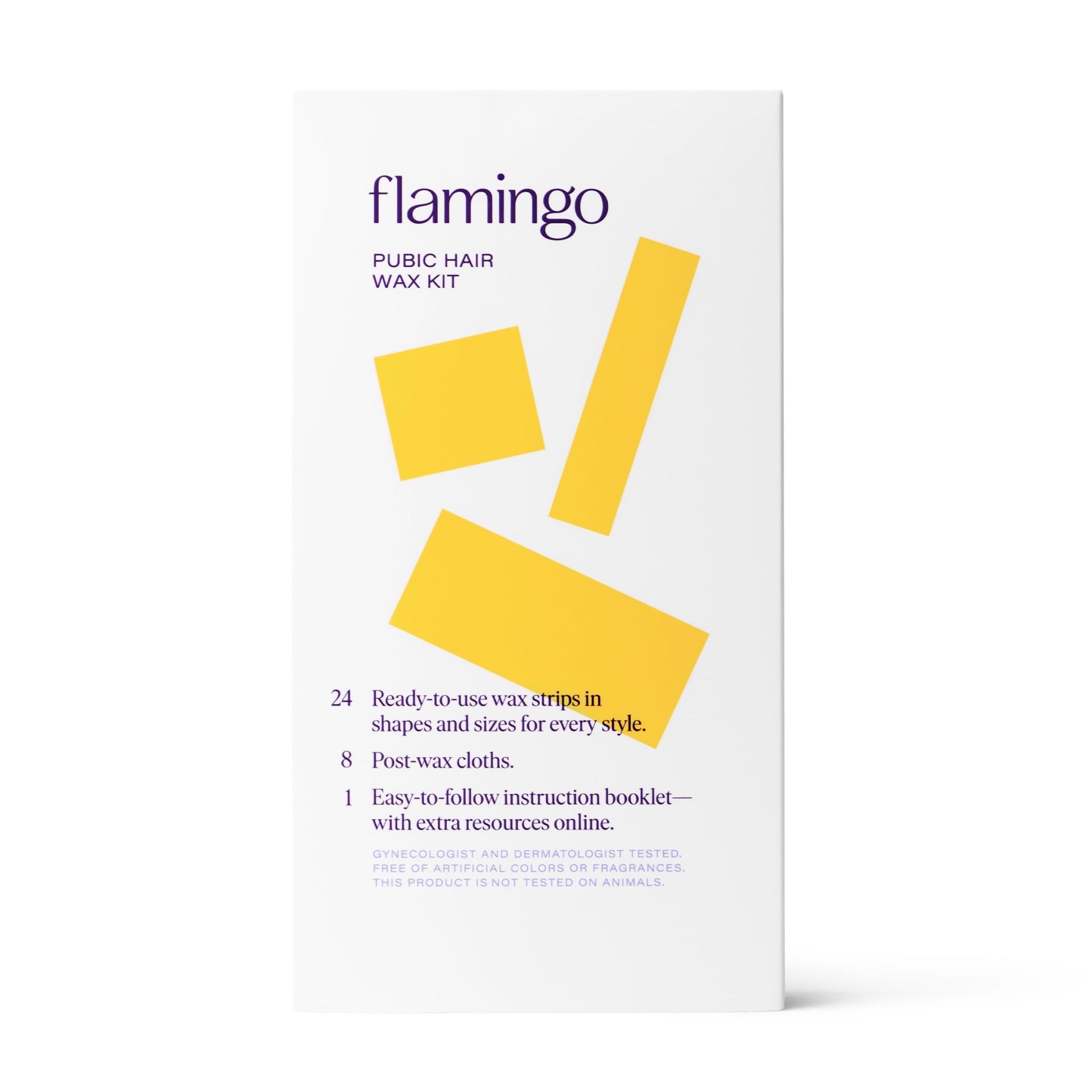 Flamingo Wax Strips for Hair Removal, Women's Body Wax Kit, Pack of 2 - 7DAY'S