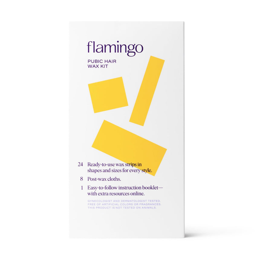 Flamingo Wax Strips for Hair Removal, Women's Body Wax Kit, Pack of 2 - 7DAY'S