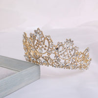Flower Horse Eye Atmospheric Bride Crown Photography Birthday Show Tiara - 7DAY'S