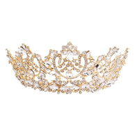 Flower Horse Eye Atmospheric Bride Crown Photography Birthday Show Tiara - 7DAY'S