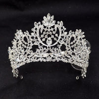 Flower Horse Eye Atmospheric Bride Crown Photography Birthday Show Tiara - 7DAY'S