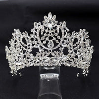 Flower Horse Eye Atmospheric Bride Crown Photography Birthday Show Tiara - 7DAY'S
