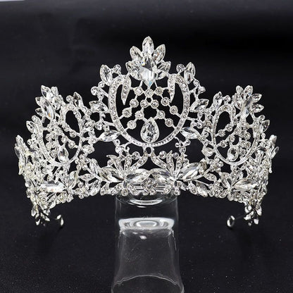 Flower Horse Eye Atmospheric Bride Crown Photography Birthday Show Tiara - 7DAY'S
