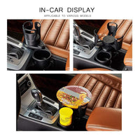 Foldable Car Cup Holder Drinking Bottle Holder Cup Stand Bracket Sunglasses Phone Organizer Stowing Tidying Car Styling - 7DAY'S