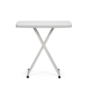 Folding Table Writing Desk with Adjustable Height for Study Office Home Use