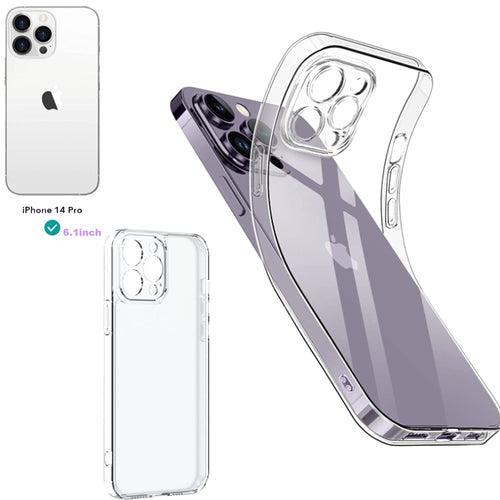 For IPhone14 Pro Max Case; Full Lens Protector [Non - Yellowing] [Military Grade Shockproof] Protective Phone Cases Slim Thin Anti - Fingerprint Cover 6.7 Inch; IPhone 14 Pro Case - 7DAY'S