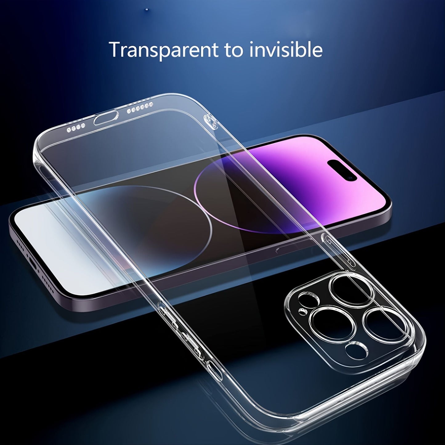 For IPhone14 Pro Max Case; Full Lens Protector [Non - Yellowing] [Military Grade Shockproof] Protective Phone Cases Slim Thin Anti - Fingerprint Cover 6.7 Inch; IPhone 14 Pro Case - 7DAY'S