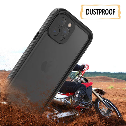 for Waterproof iPhone 11 Pro Max Case - Full Body Bumper Case Waterproof Rugged Protection with Built - in Screen Black - 7DAY'S