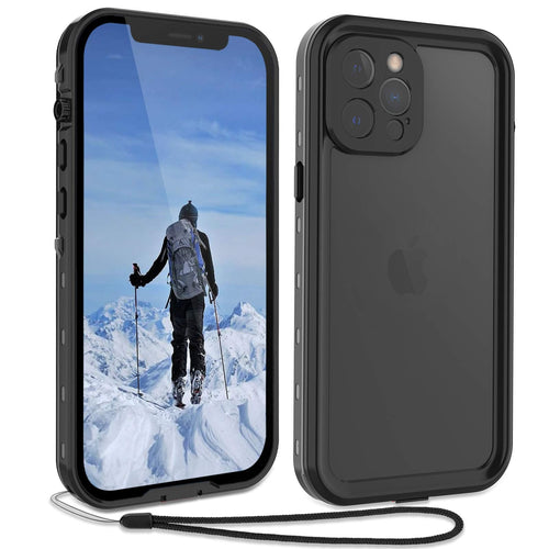 for Waterproof iPhone 11 Pro Max Case - Full Body Bumper Case Waterproof Rugged Protection with Built - in Screen Black - 7DAY'S