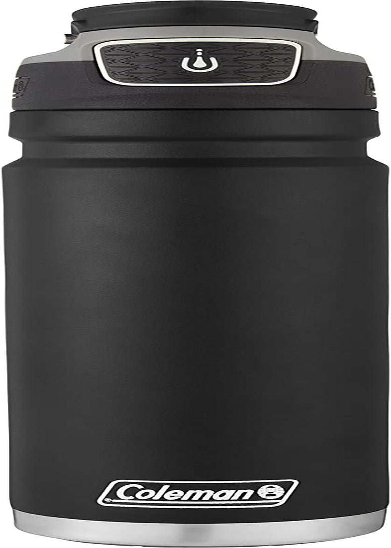 Freeflow Vacuum - Insulated Stainless Steel Water Bottle with Leak - Proof Lid, 24Oz/40Oz Bottle with Button - Operated Lid & Carry Handle, Keeps Drinks Hot or Cold for Hours - 7DAY'S