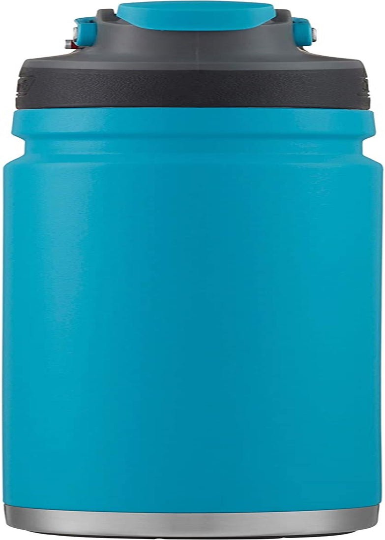 Freeflow Vacuum - Insulated Stainless Steel Water Bottle with Leak - Proof Lid, 24Oz/40Oz Bottle with Button - Operated Lid & Carry Handle, Keeps Drinks Hot or Cold for Hours - 7DAY'S