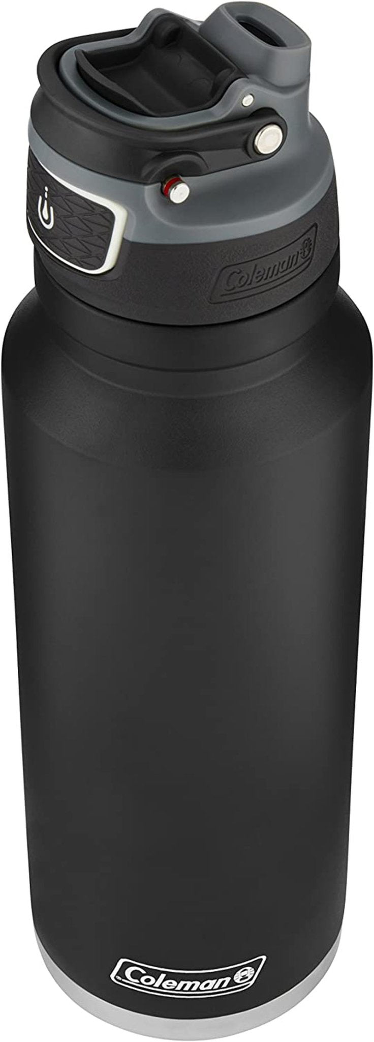 Freeflow Vacuum - Insulated Stainless Steel Water Bottle with Leak - Proof Lid, 24Oz/40Oz Bottle with Button - Operated Lid & Carry Handle, Keeps Drinks Hot or Cold for Hours - 7DAY'S