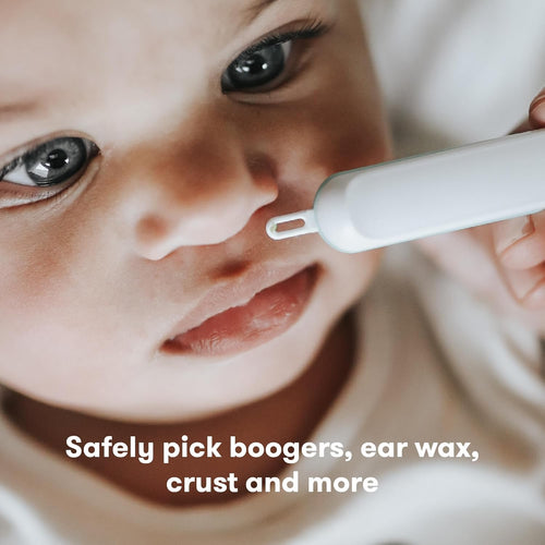 Frida Baby 3 - in - 1 Nose, Nail + Ear Picker by Frida Baby the Makers of NoseFrida the SnotSucker, Safely Clean Baby's Boogers, Ear Wax & More - 7DAY'S