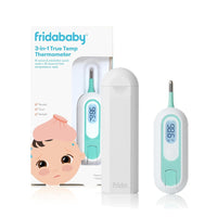 Frida Baby 3 - in - 1 Rectal, Underarm & Oral Thermometer for Kids, Digital Baby Thermometer for Infants, Toddlers, & Kids - 7DAY'S