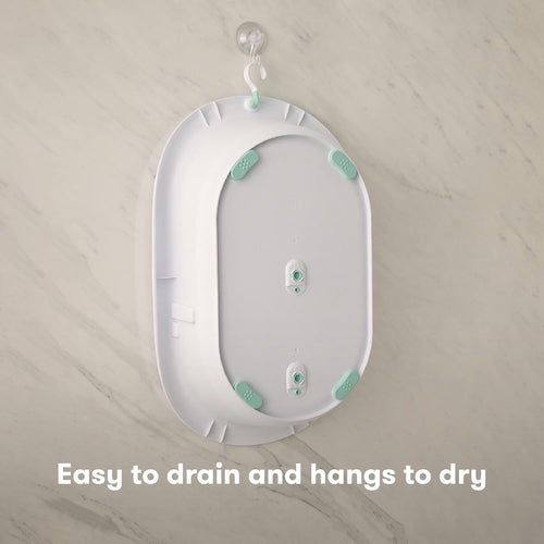 Frida Baby 4 - in - 1 Grow - with - Me Baby Bathtub, Baby Tub for Newborns to Toddler with Removable Bath Seat & Backrest for Bath Support in Tub - 7DAY'S