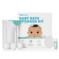 Frida Baby Control The Flow Bath Rinse Cup, Tear Free Rinser to Wash Hair and Body with Easy Grip Handle and Removable Rain Shower, Made in USA - 7DAY'S
