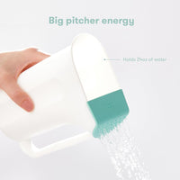 Frida Baby Control The Flow Bath Rinse Cup, Tear Free Rinser to Wash Hair and Body with Easy Grip Handle and Removable Rain Shower, Made in USA - 7DAY'S
