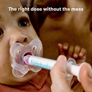 Frida Baby Medicine Pacifier Syringe, Accu - Dose Paci, Medi Frida Dispenser for Mess & Fuss Free Use, Made in USA - 7DAY'S