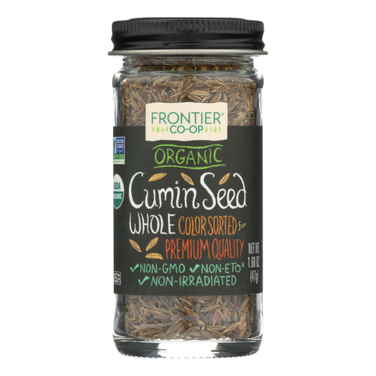 Frontier Herb Cumin Seed - Organic - Whole - 1.68 Oz - 7DAY'S