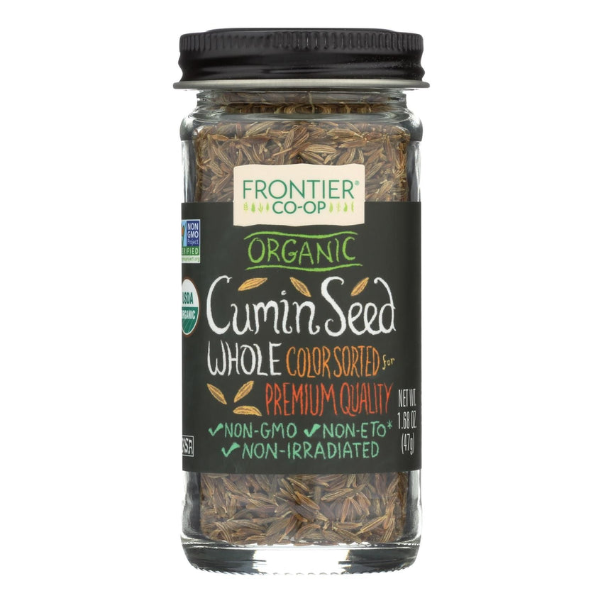 Frontier Herb Cumin Seed - Organic - Whole - 1.68 Oz - 7DAY'S