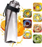Fruit Fragrance Water Bottle, Scent Water Cup, Flavor Pods for Water Bottle 650ML - 7DAY'S