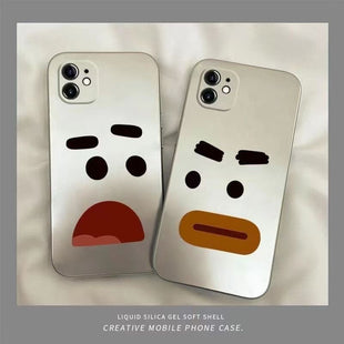 Funny expression is applicable to iPhone 14plus mobile phone case; iphone12pro max; new 13promax fall proof - 7DAY'S