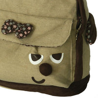 [Funny Life] Fabric Art School Backpack Outdoor Daypack - 7DAY'S