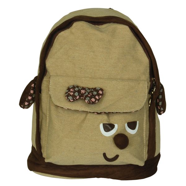 [Funny Life] Fabric Art School Backpack Outdoor Daypack - 7DAY'S