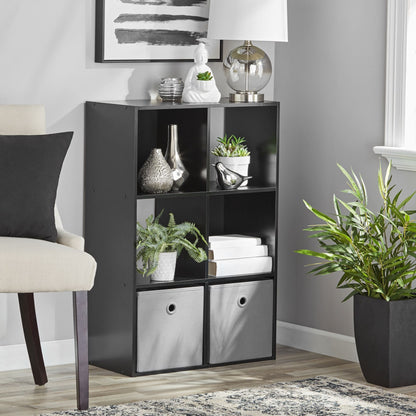 Furniture display cabinets, bedrooms, kitchens, living rooms, storage cabinets,Mainstays 11" 6 - Cube Storage Organizer - 7DAY'S