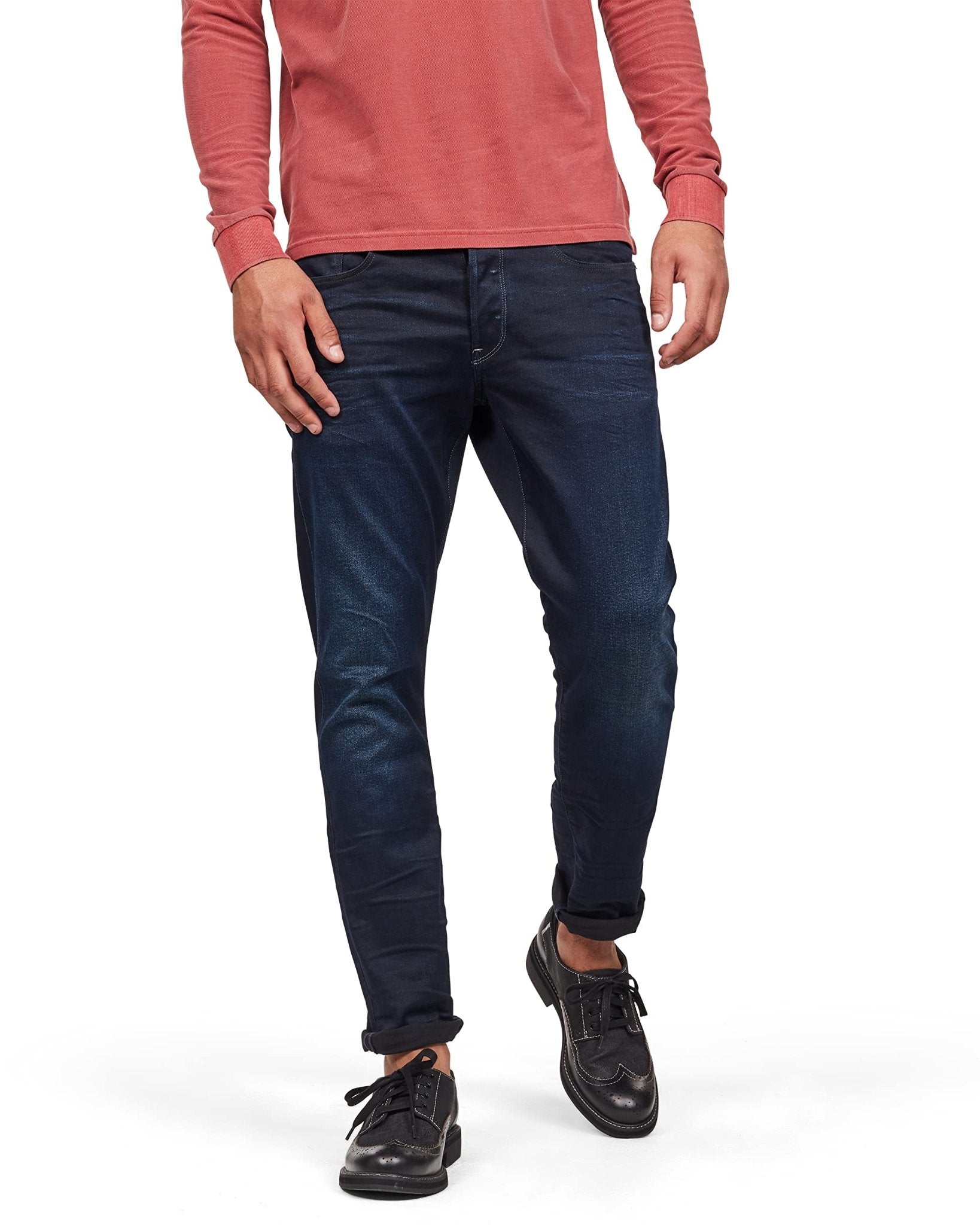 G - STAR Men's 3301 Straight Tapered Fit Jeans - 7DAY'S