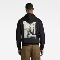 G - Star Men's Back Print Hoodie - 7DAY'S