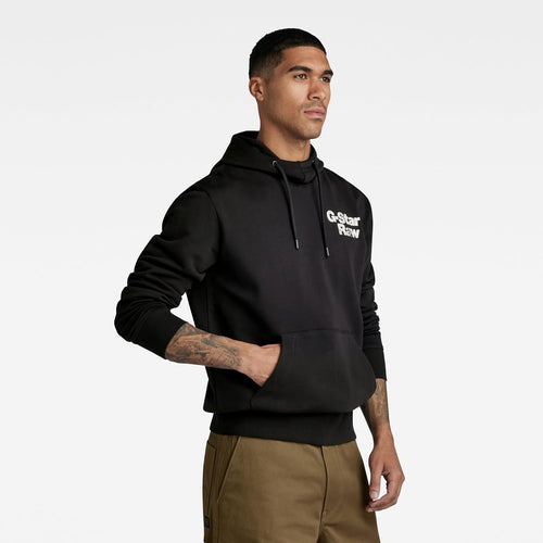 G - Star Men's Back Print Hoodie - 7DAY'S