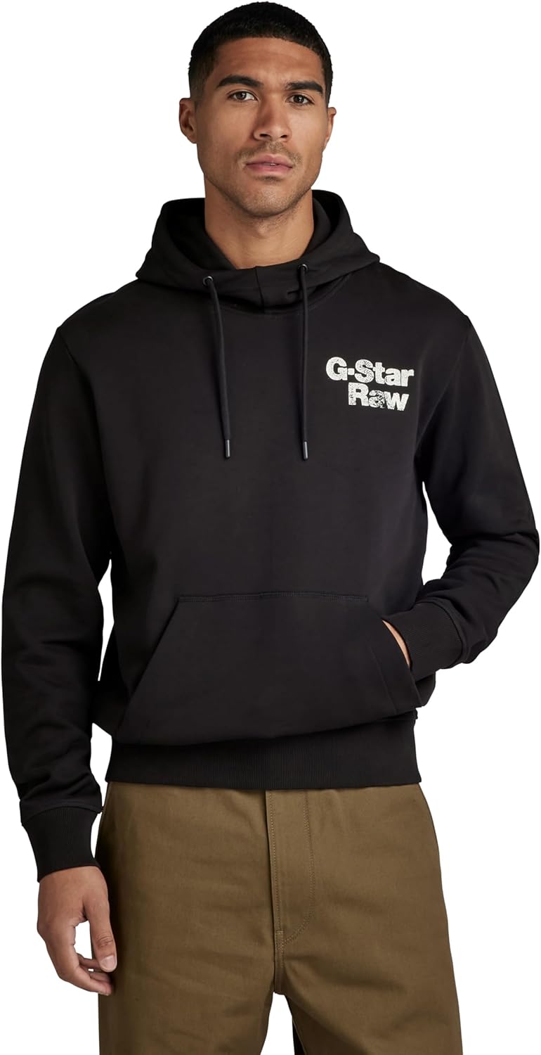 G - Star Men's Back Print Hoodie - 7DAY'S