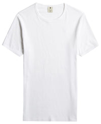 G - STAR RAW Men's Base Layer Crew Neck Short Sleeve T-Shirt 2 - Pack - 7DAY'S