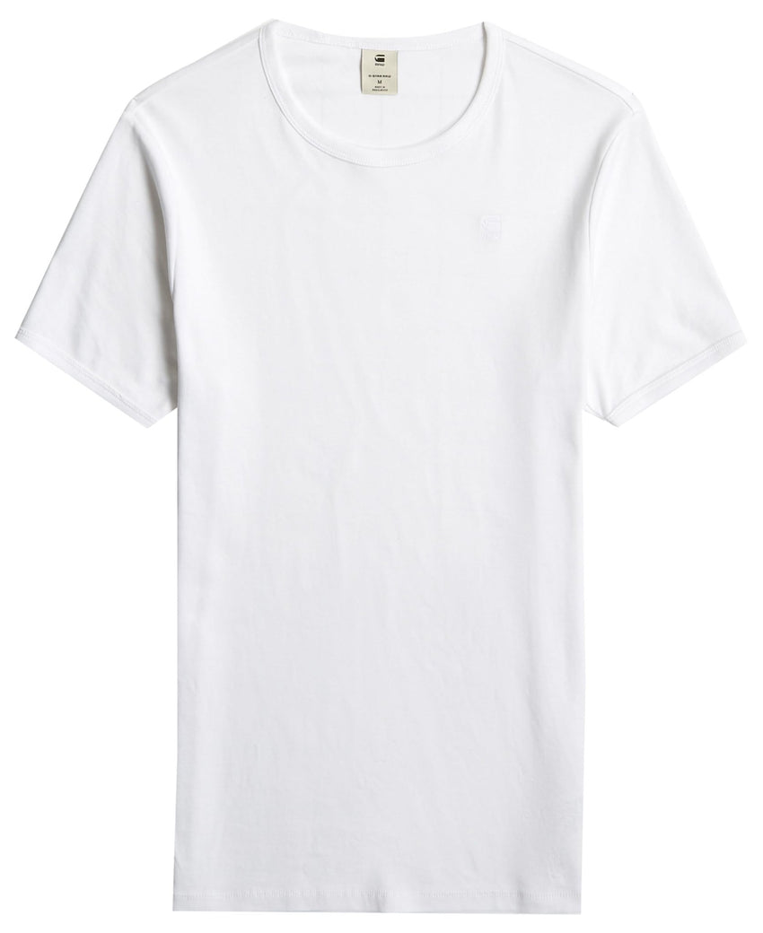 G - STAR RAW Men's Base Layer Crew Neck Short Sleeve T-Shirt 2 - Pack - 7DAY'S