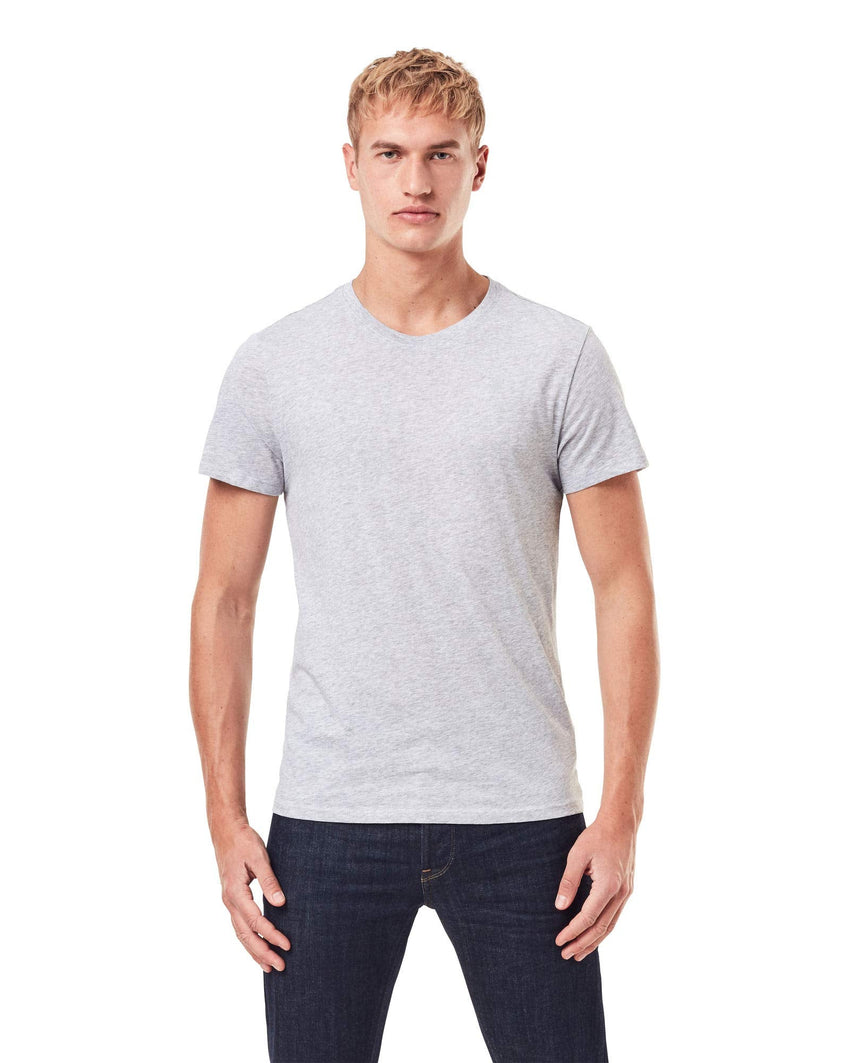 G - STAR RAW Men's Base Layer Crew Neck Short Sleeve T-Shirt 2 - Pack - 7DAY'S