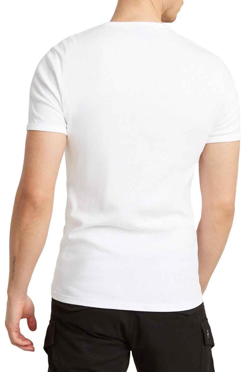 G - STAR RAW Men's Base Layer Crew Neck Short Sleeve T-Shirt 2 - Pack - 7DAY'S