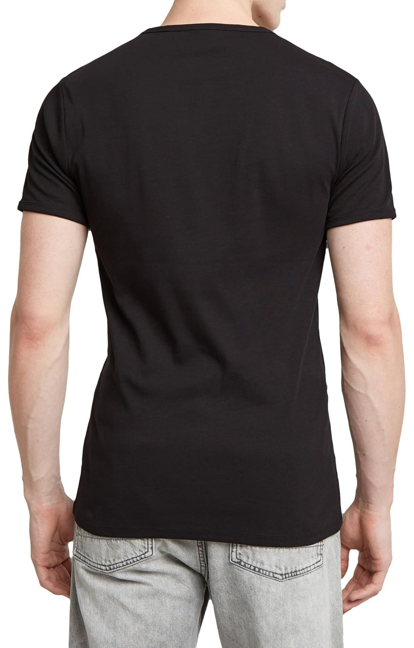 G - STAR RAW Men's Base Layer Crew Neck Short Sleeve T-Shirt 2 - Pack - 7DAY'S