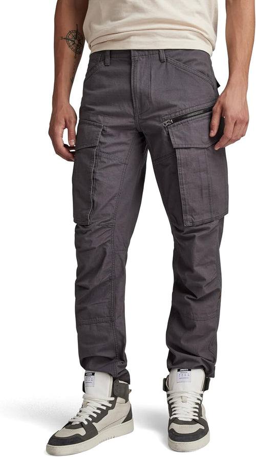 G - STAR RAW Men's Rovic Zip 3D Straight Tapered Fit Cargo Pants - 7DAY'S