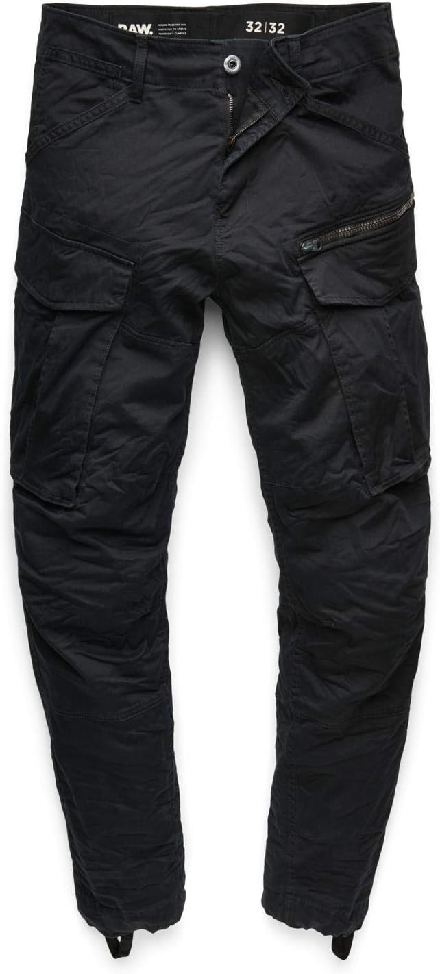 G - STAR RAW Men's Rovic Zip 3D Straight Tapered Fit Cargo Pants - 7DAY'S