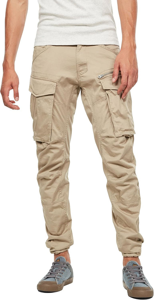 G-STAR RAW Men's Rovic Zip 3D Straight Tapered Fit Cargo Pants
