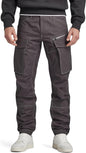 G - STAR RAW Men's Rovic Zip 3D Straight Tapered Fit Cargo Pants - 7DAY'S